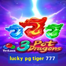 lucky pg tiger 777